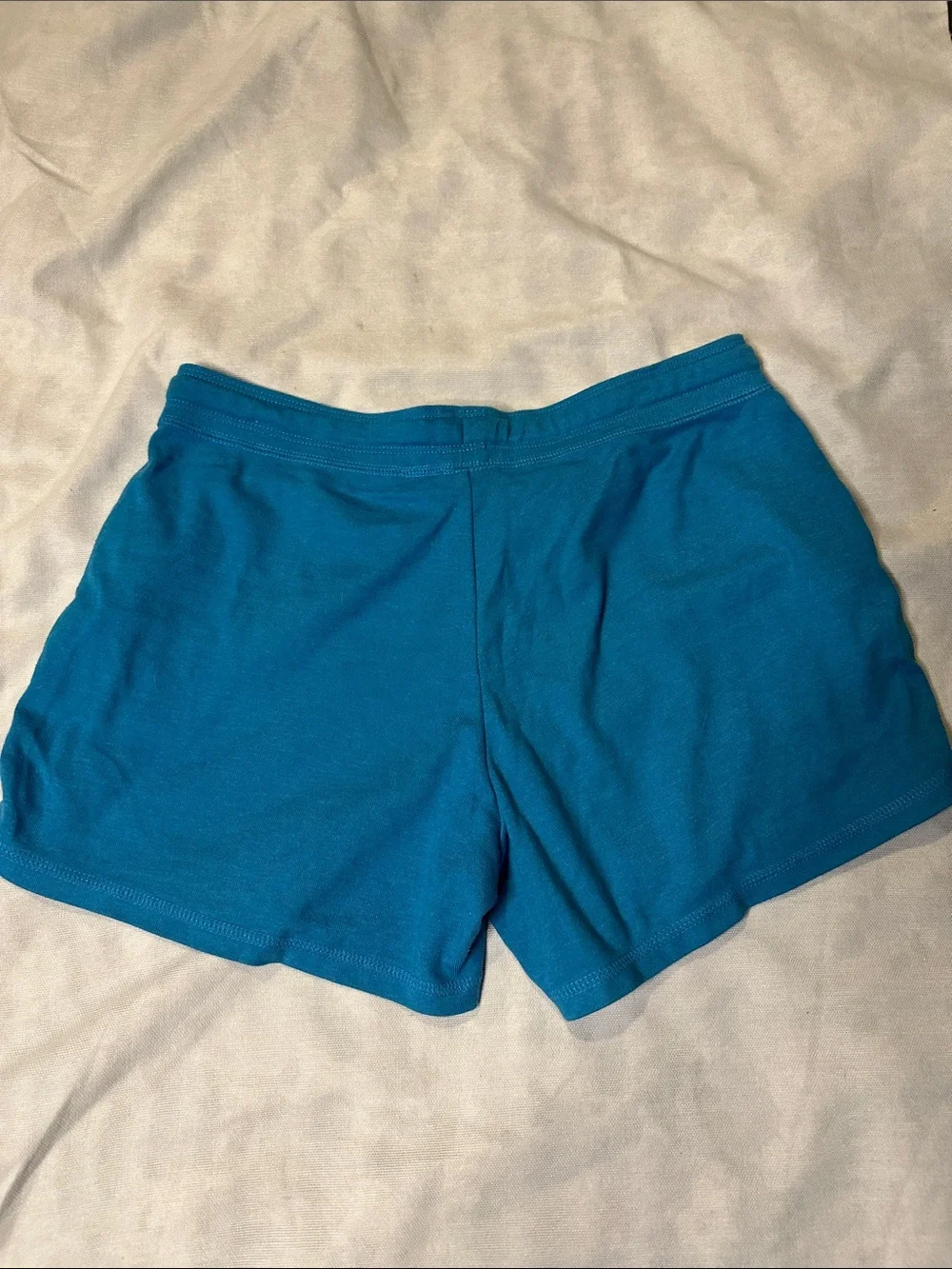 Nike Women's Blue Athletic Drawstring Shorts